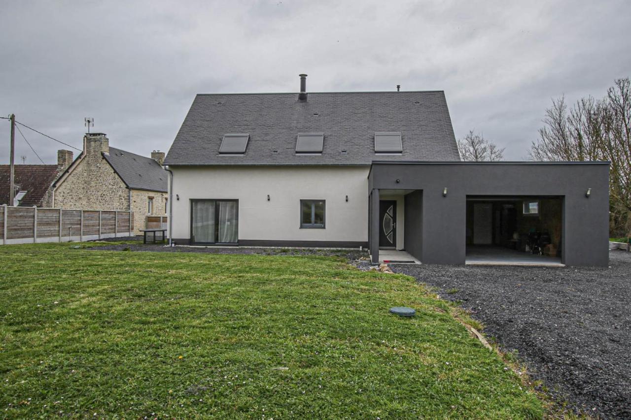 Kokana Modern Holiday Home Englesqueville-la-Percée Exteriör bild